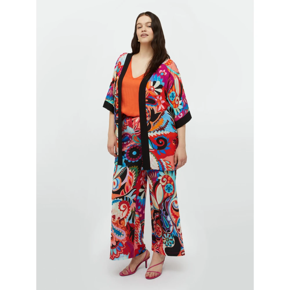 Fiorella Rubino Satin-Top Orange Dames