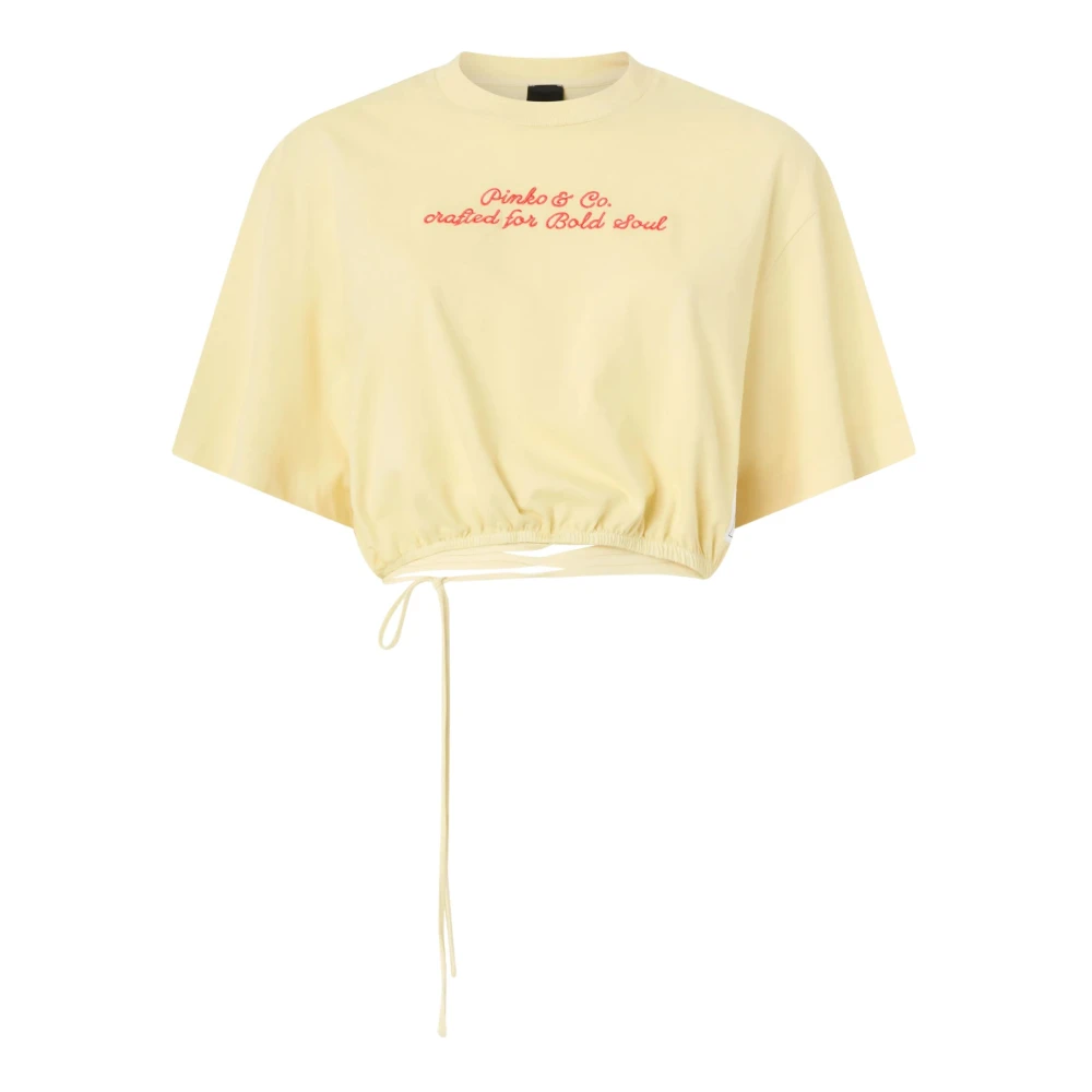 Pinko Donna Giallo Top, S, New,
