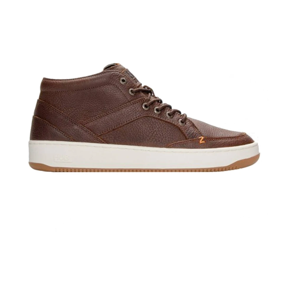 HUB Stijlvolle Veterlaarzen Kingston Heren Schoenen Bruin