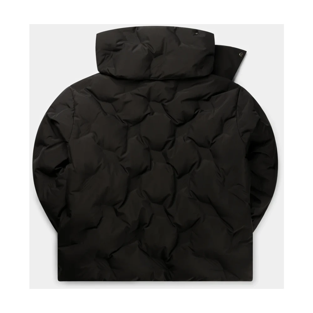 Daily Paper Monogram Ayan Gewatteerde Jas Zwart Black Heren