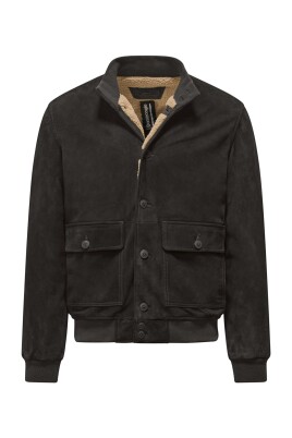waxed-suede-bomber-jakke
