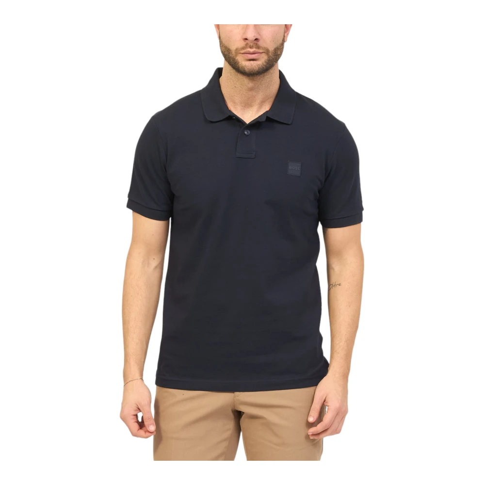 Hugo Boss Korte Mouw Polo Blue Heren