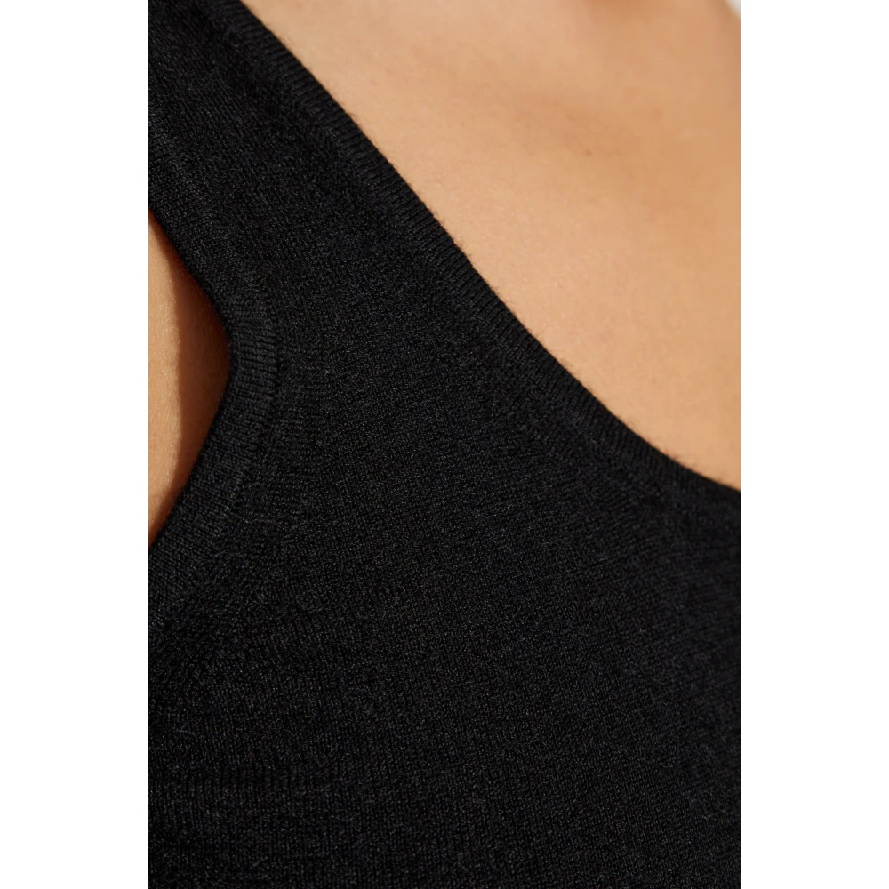 Max Mara Kasjmier top Black Dames