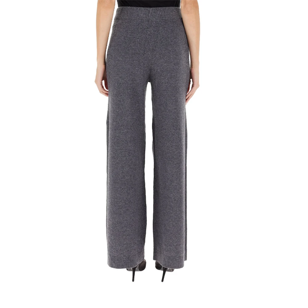 Pennyblack Wijde Pijp Gebreide Broek Gray Dames