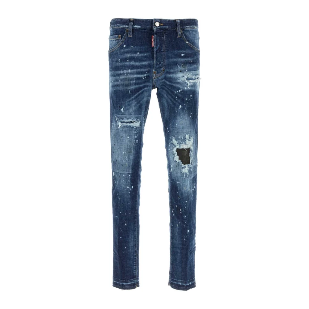 Dsquared2 Stretch denim Cool Guy jeans Blue Heren