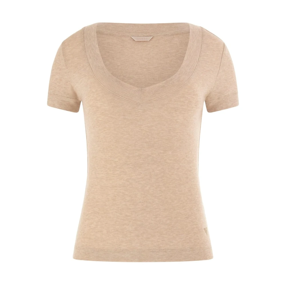 Guess - Tops > T-Shirts - Beige - Guess - Modalova