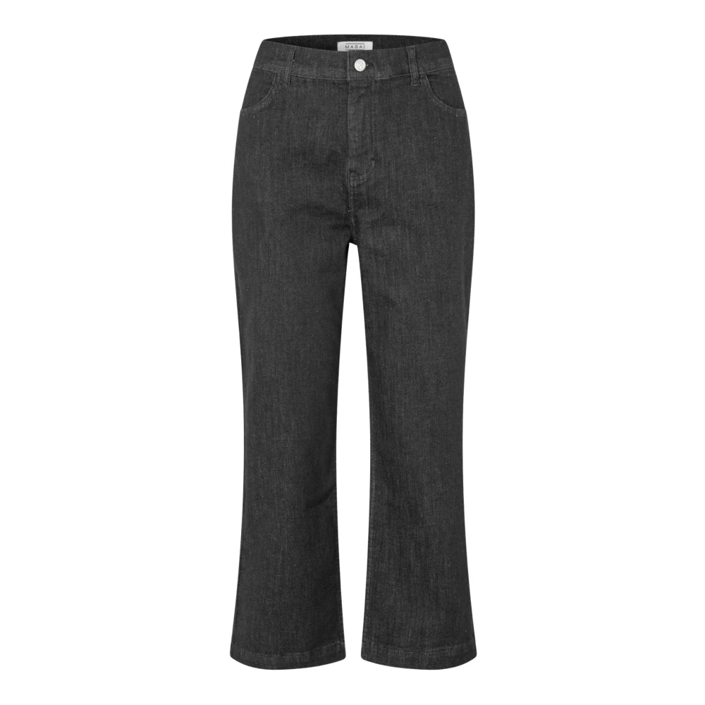 Masai , Damen, Jeans, Schwarzk, S