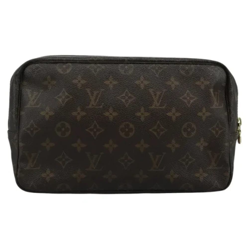 Louis Vuitton Vintage Pre-owned Canvas clutches Brown Dames