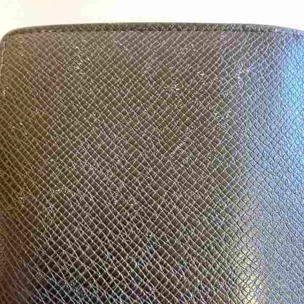 Louis Vuitton Vintage Pre-owned Leather wallets Black Heren