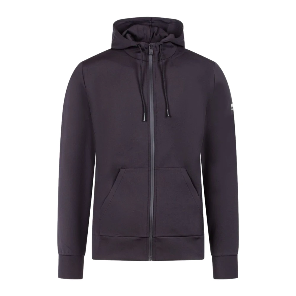 MC2 Saint Barth Hoodloze Sweatshirt Nylon Elastaan Kirk001-00095G Black Heren