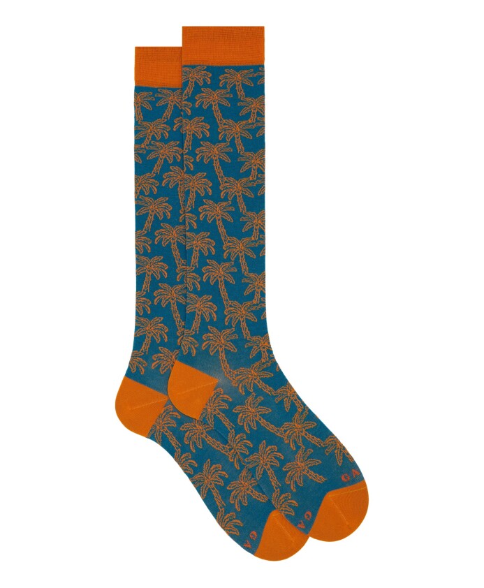 chaussettes-longues-en-coton-a-motif-de-palmier-pour-femmes-bleu-clair