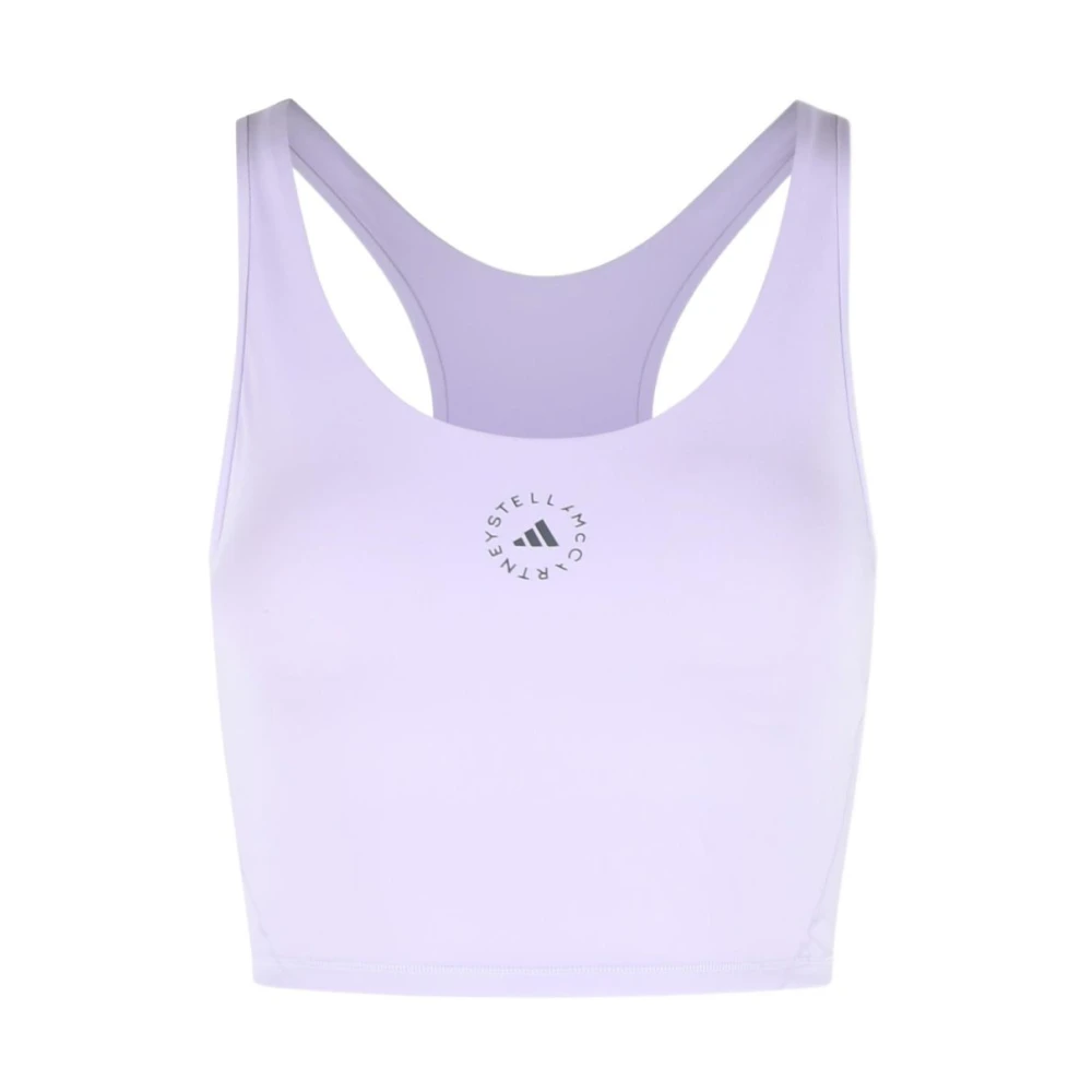 Adidas By Stella Mccartney Damen Violett Sleeveless Tops