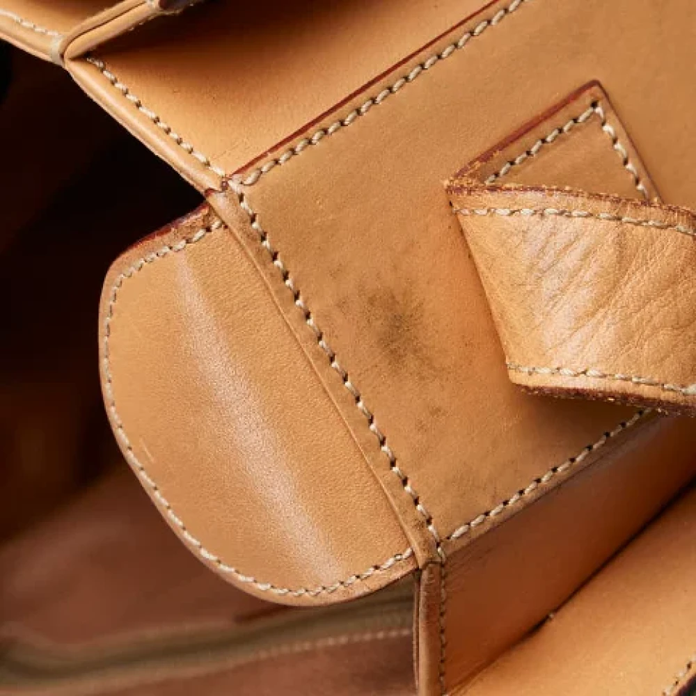 Celine Vintage Pre-owned Canvas celine-bags Brown Dames