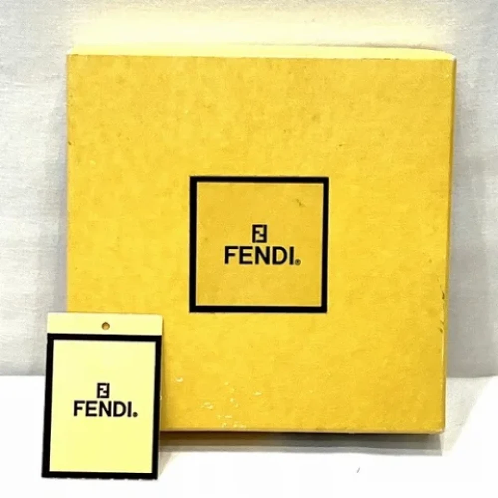 Fendi Vintage Pre-owned Canvas wallets Brown Unisex