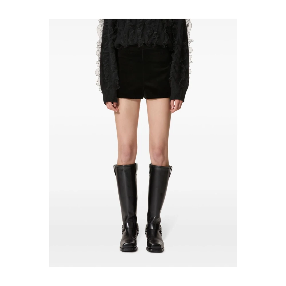 Valentino Garavani Zwarte Shorts voor Mannen Black Dames