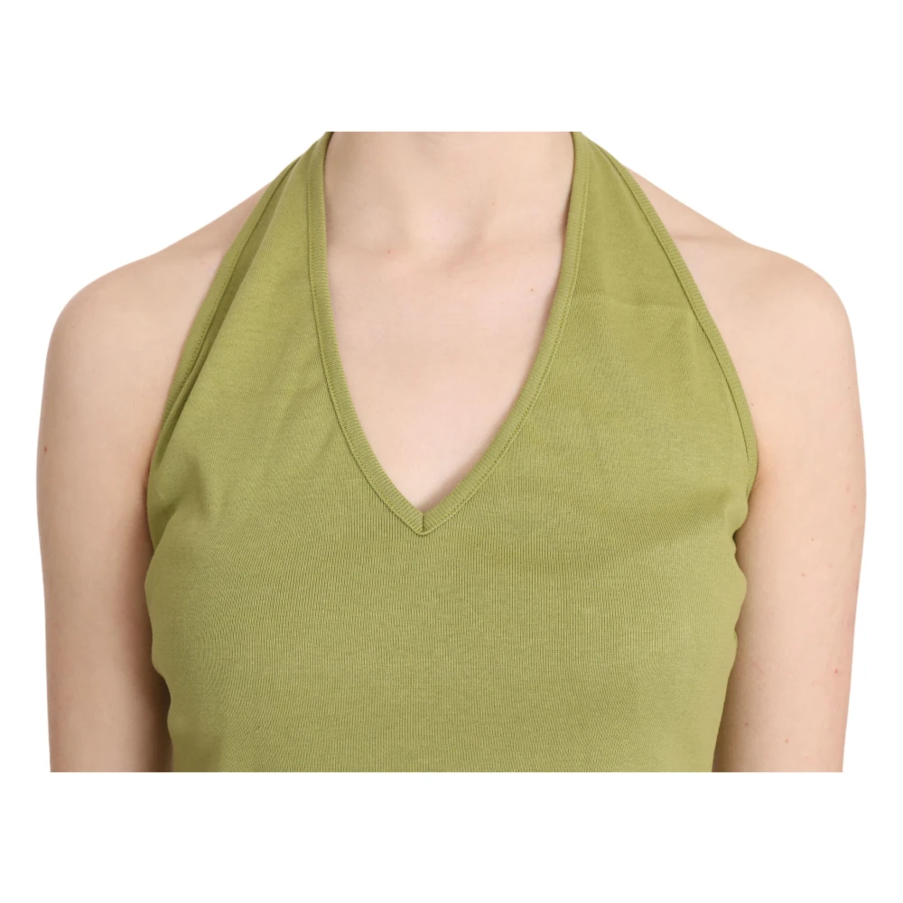 Gianfranco Ferré Elegant Mouwloos Tank Top Green Dames