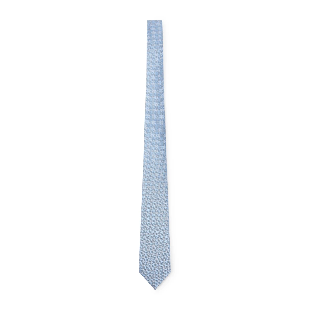 Giorgio Armani Men's Blue Ties, One Size, Silk Tie