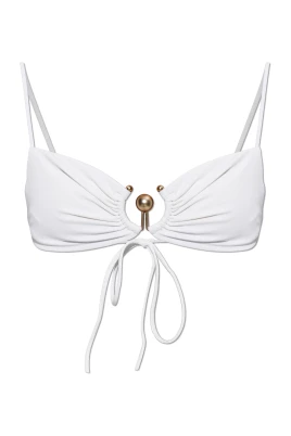 Ruched Orbit Bikini Top