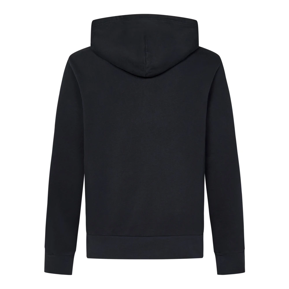 Polo Ralph Lauren Zwarte hoodie met iconisch ponyborduurwerk Black Heren