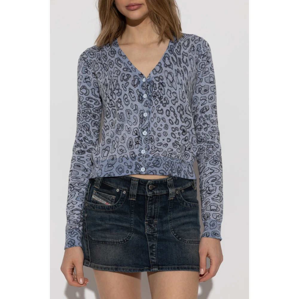 Diesel Cardigan M-Alima-Leo Gray Dames
