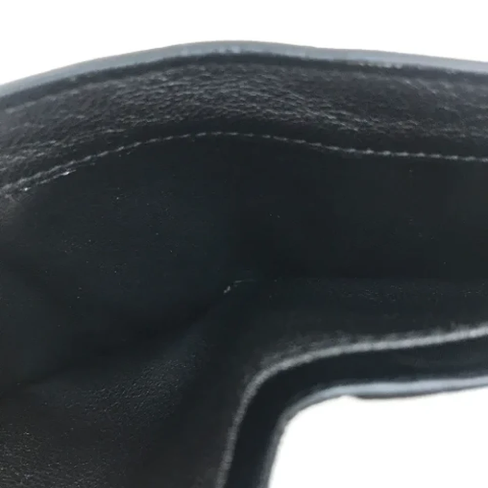Yves Saint Laurent Vintage Pre-owned Leather wallets Black Heren