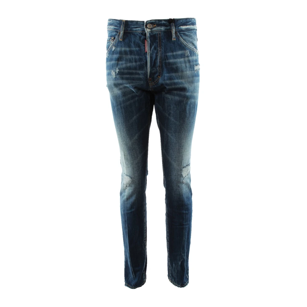 Dsquared2 Blue Cool Guy Jeans - Male - Skinny Fit Jeans - 2XL - Jeans