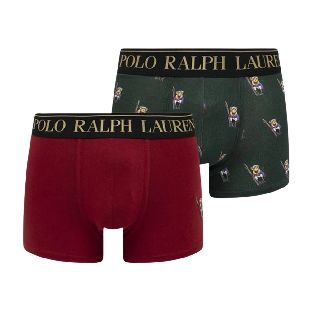 Ralph Lauren Heren Boxershorts Rood en Groen Patroon Multicolor Heren