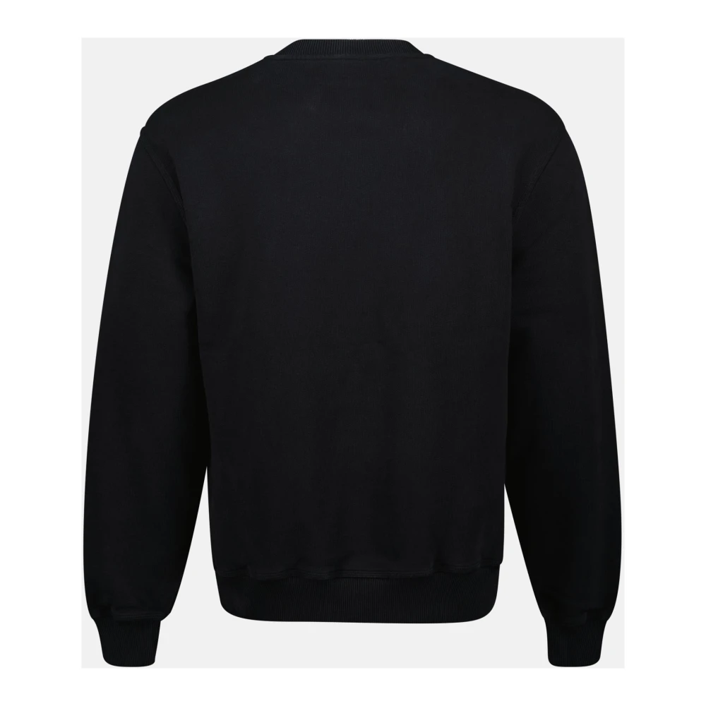 Burberry Zwarte Sweatshirt Herfst-Winter Collectie 2024 Black Heren