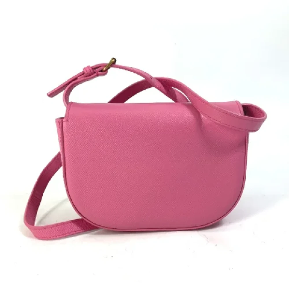 Balenciaga Vintage Pre-owned Leather shoulder-bags Pink Dames