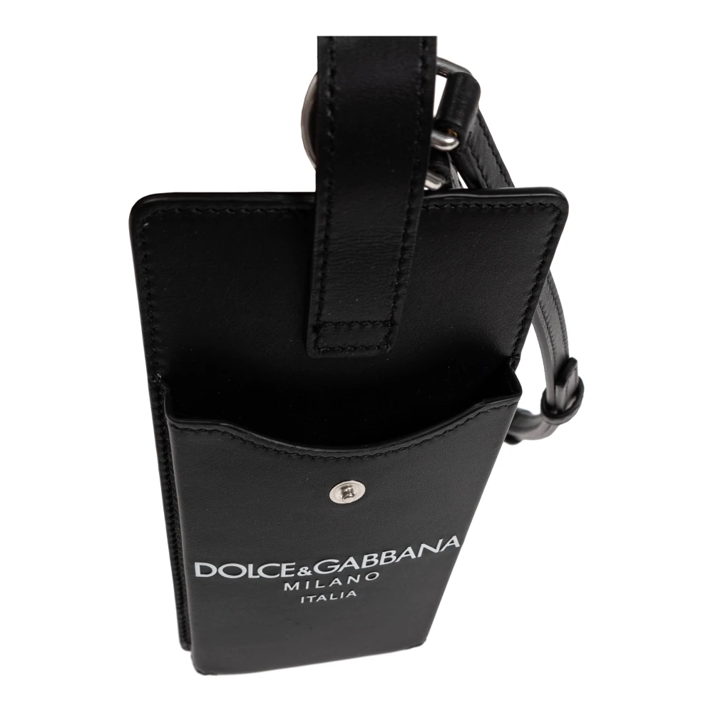 Dolce & Gabbana iPhone-hoesje met band Black Heren