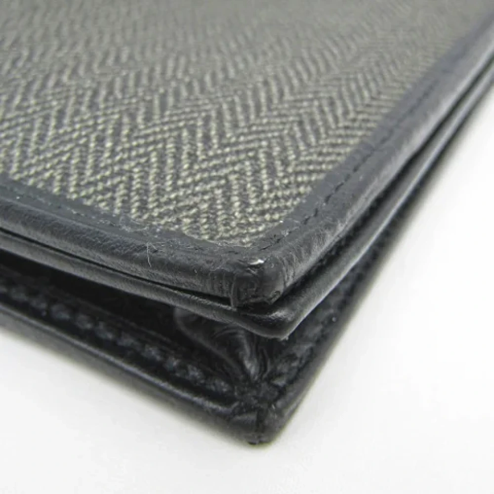 Bvlgari Vintage Pre-owned Leather wallets Black Dames