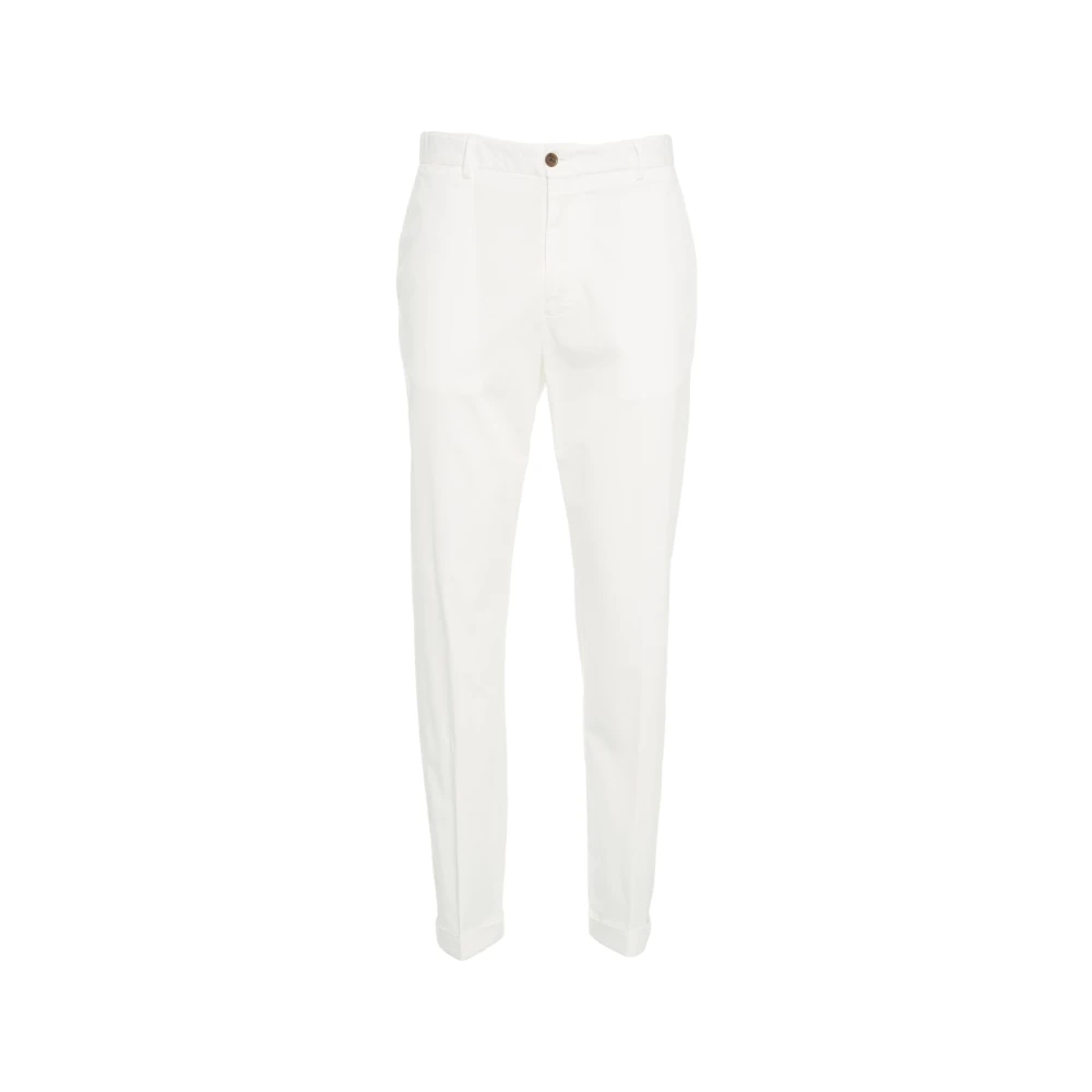 Briglia White Chinos, Male, 2XL, Chino Trousers With Elastic Waistband