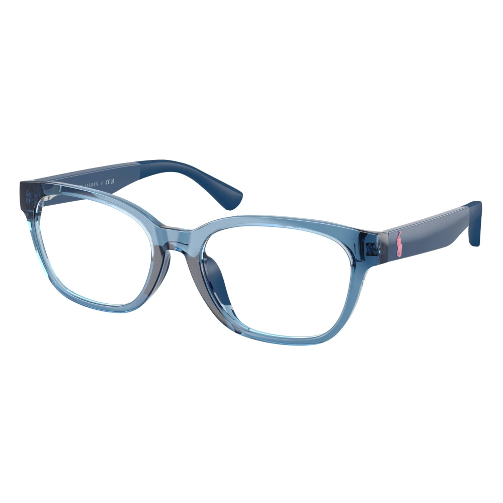 Polo Ralph Lauren Transparent Kid Pp8553u 6368 Optical Frames Injected Blue Pillow Normal - Image 2