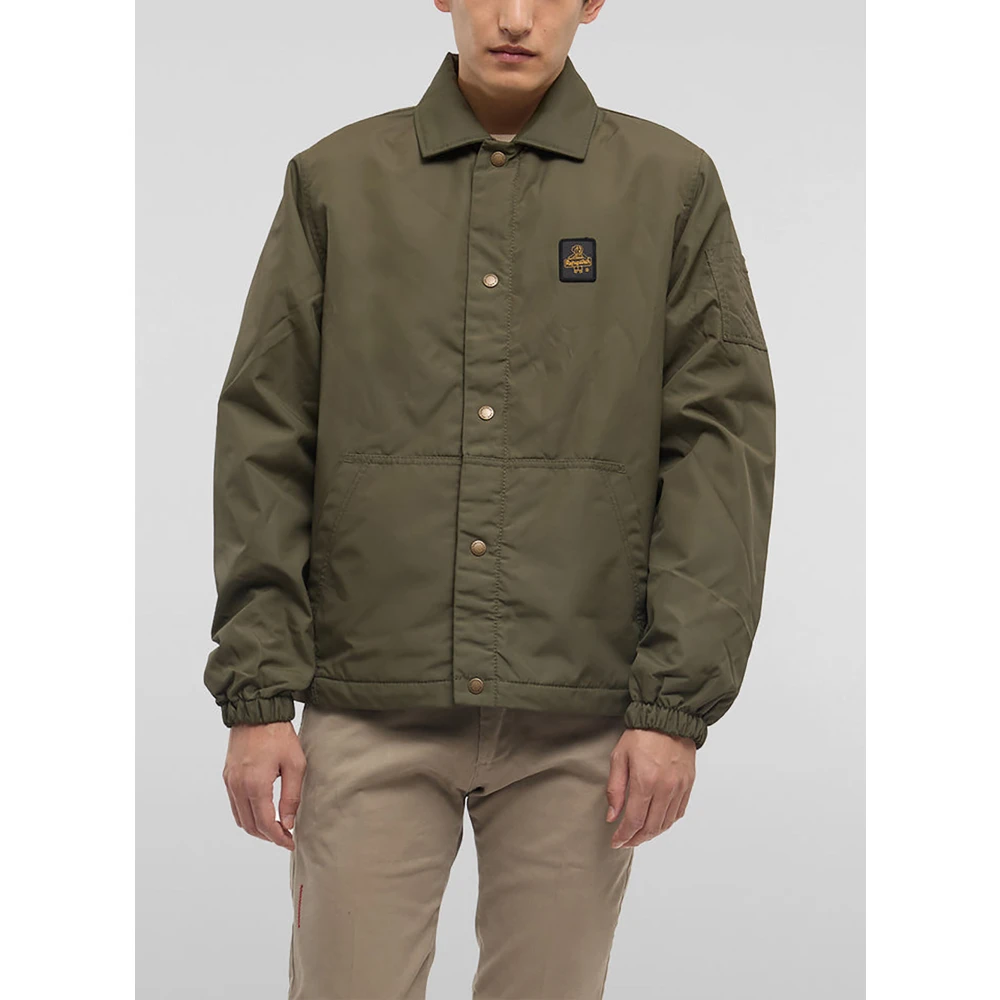 RefrigiWear Gemini Overhemdjacket Green Heren