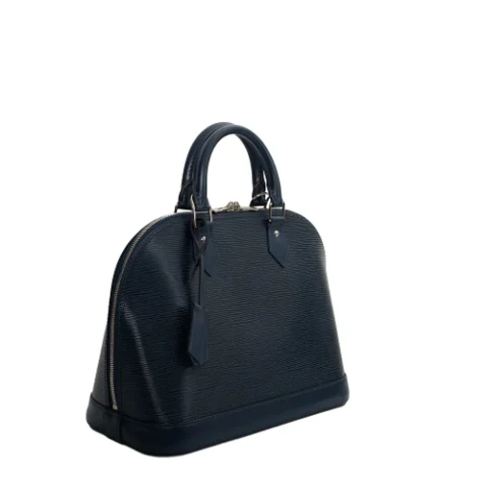 Louis Vuitton Vintage Pre-owned Leather handbags Blue Dames