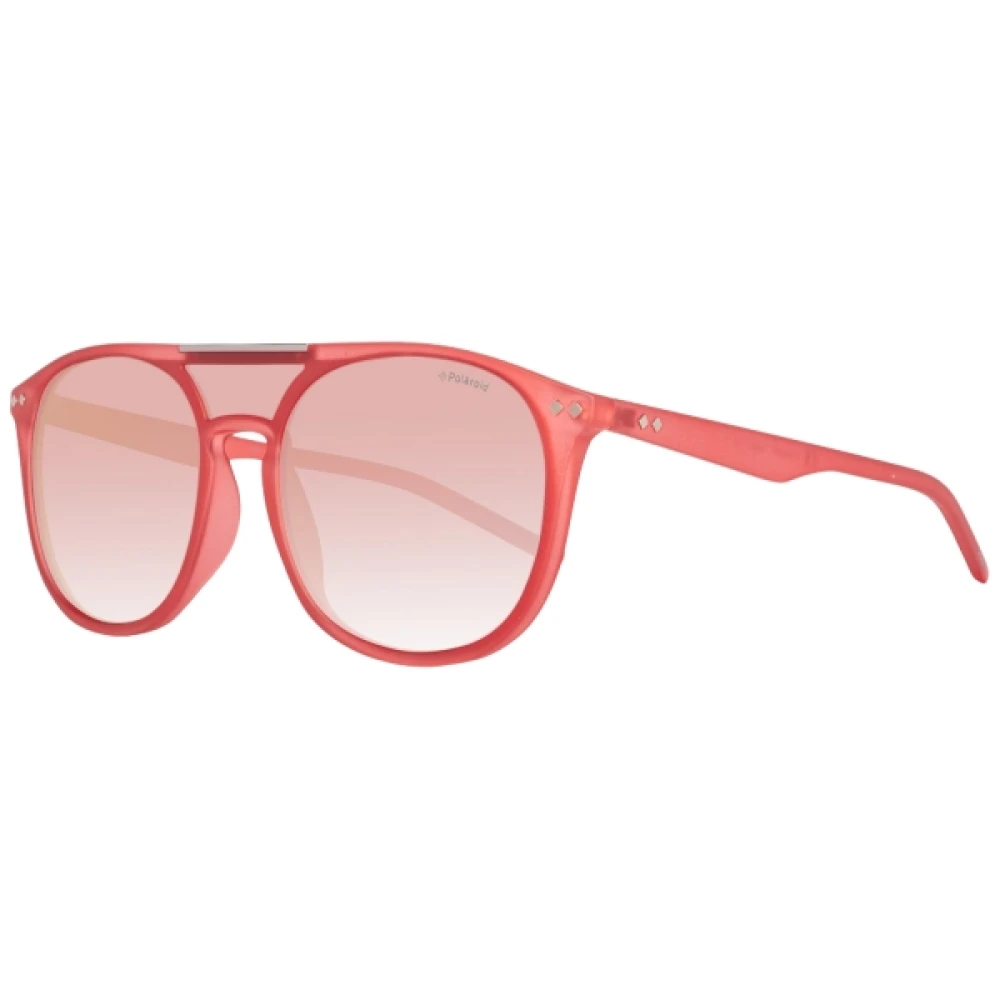 Polaroid Unisex Red Sunglasses Acetate Frame