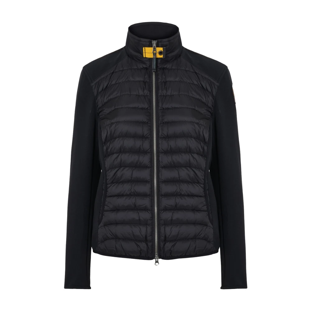 Parajumpers Zwarte gemengde stofjas Black Dames