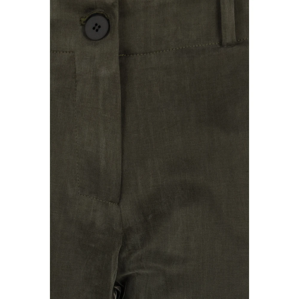 RRD Cupro Smoke Broek Green Dames
