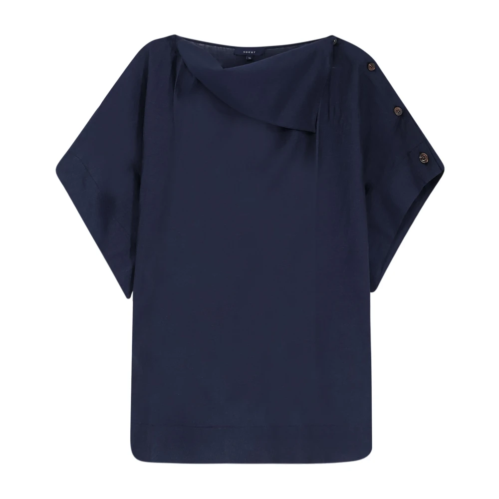Soeur Women's Blue Issa Blouse