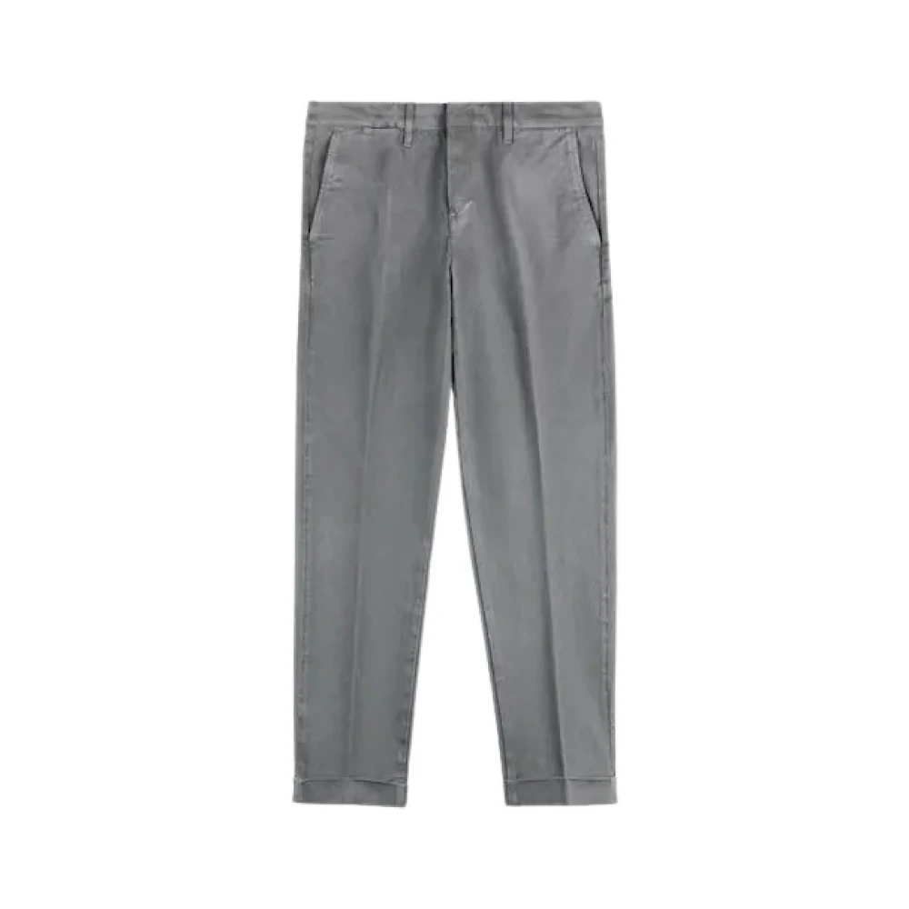 Fay Grijze Stijlvolle Broek Gray Heren