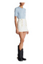 jupe-courte-en-toile-de-coton