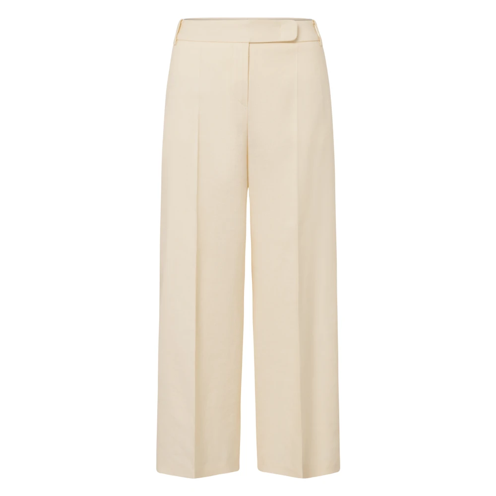 Windsor Wide Trousers Yellow Dames