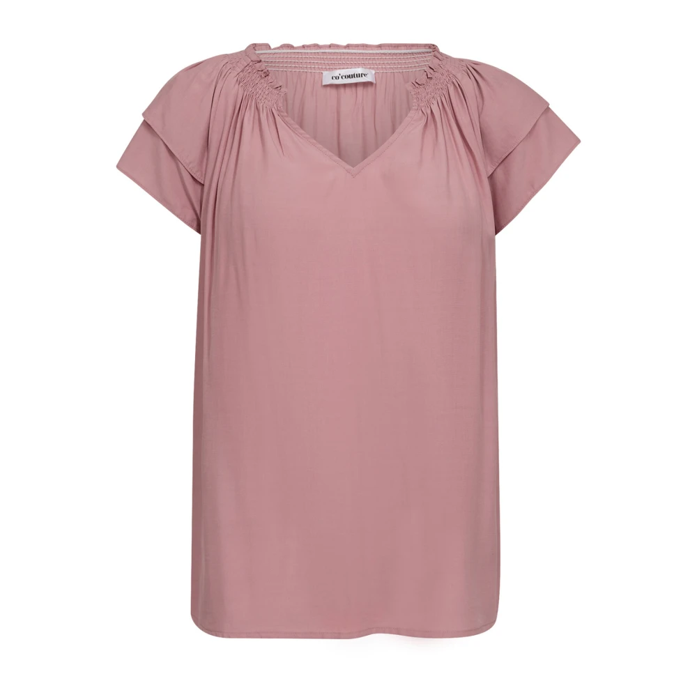Co'Couture Sunrisecc Top Bluse 308-Rose Pink Dames