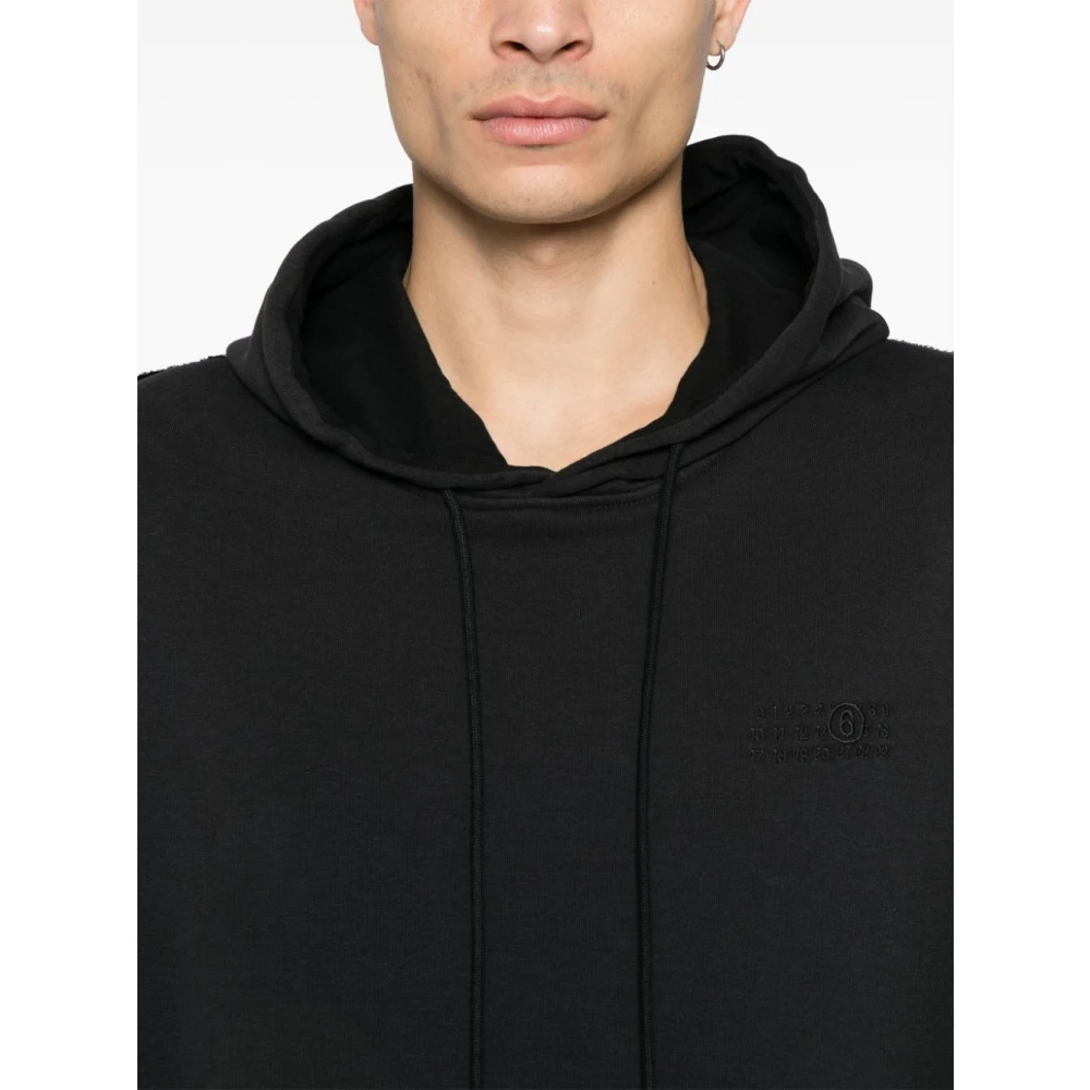 MM6 Maison Margiela Hoodie Black Heren