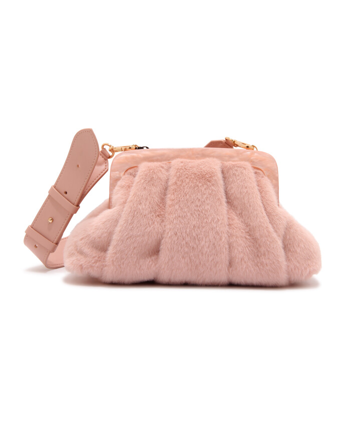 sac-pochette-fluffy-avec-cadre-en-plexiglas