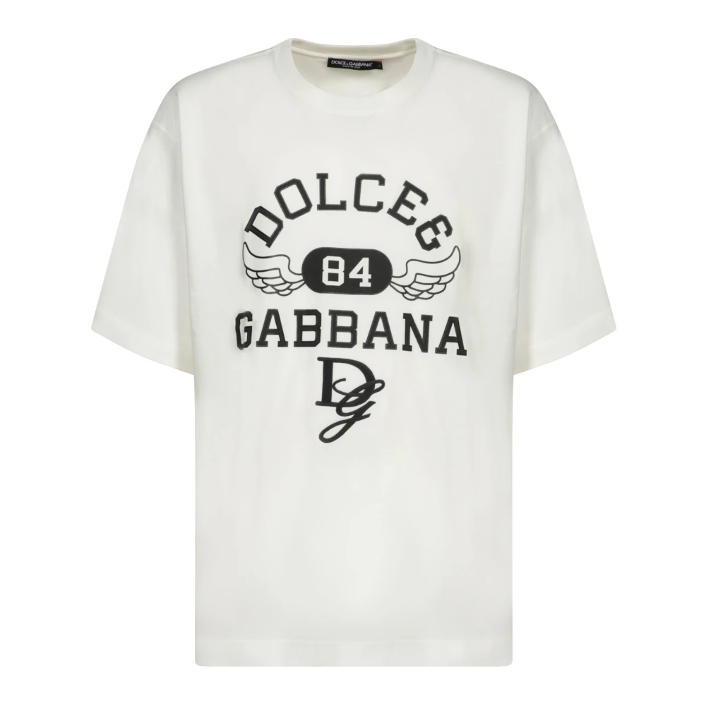 Dolce & Gabbana Hombre Blanco - Camiseta - Tops - L