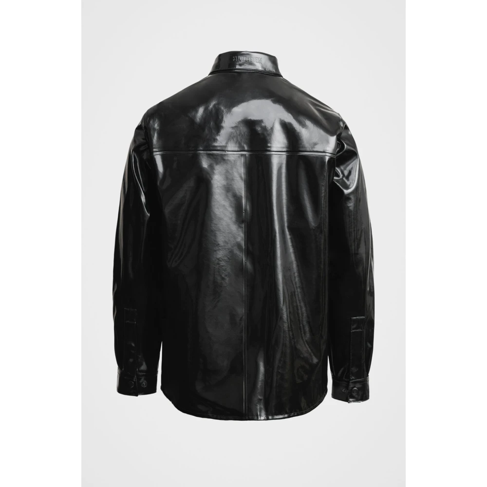 Stutterheim Waterdicht Overshirt voor Mannen Black Heren