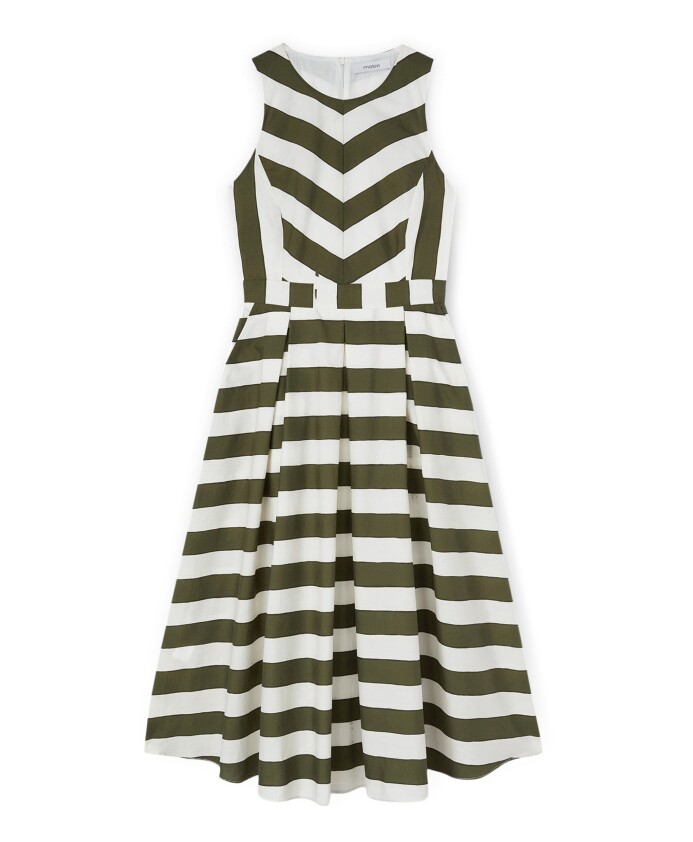 robe-mi-longue-a-rayures