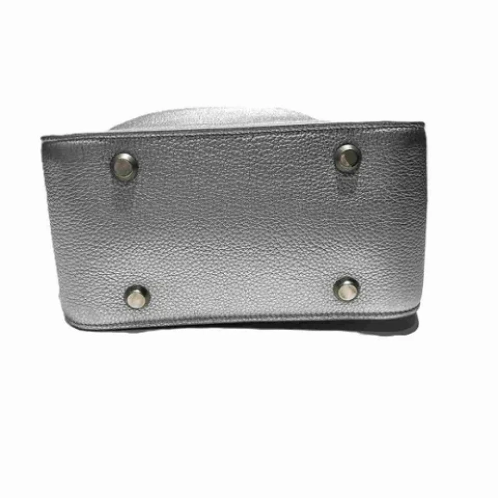 Balenciaga Vintage Pre-owned Leather balenciaga-bags Gray Dames