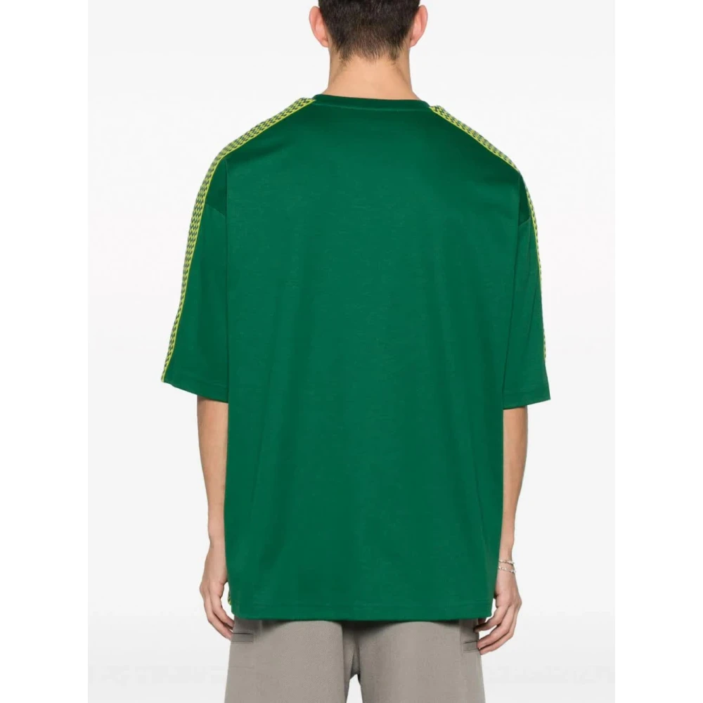 Lanvin Oversize Fles T-Shirt Green Heren